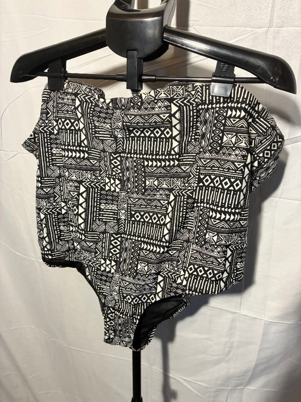 Torrid Size 6 Geo Print High-Waist Swim Bottom